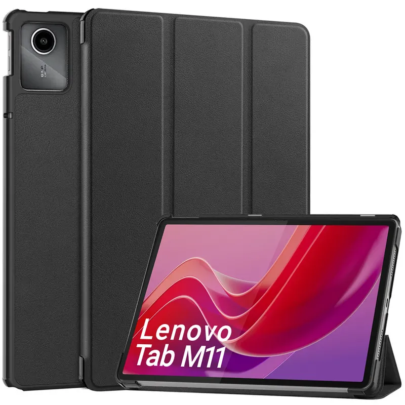 Etui Smart Do Lenovo Tab M11 10.95 Z Podstawką - Czarne