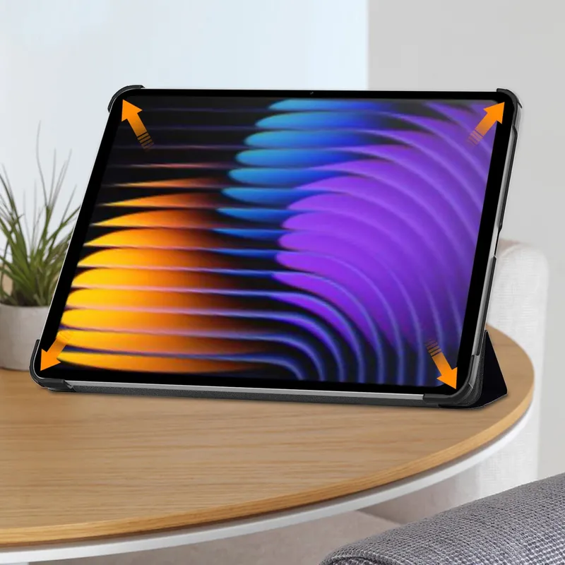 Etui Graficzne Do XIAOMI Pad 7/PAD 7 Pro 11.2 Z Podstawką - Wielokolorowe