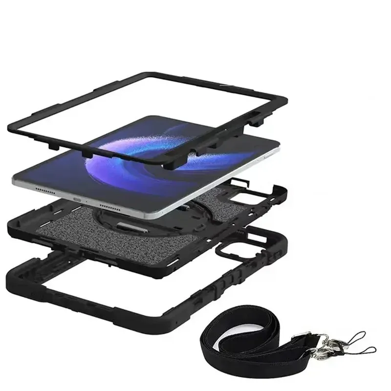 Etui Armor Do XIAOMI Pad 7/7 Pro 11.2 Pancerne Z Podstawką - Czarne