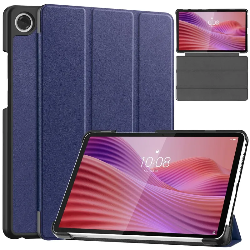 Etui Smart Do Lenovo Tab One 8.7 2025 TB305FU TB305XU - Granatowe