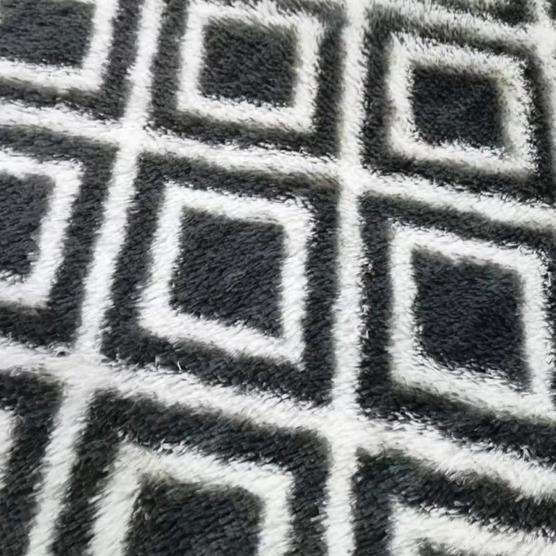 Dywan Shaggy Decor 150x100 cm Do Salonu I Sypialni - Czarny