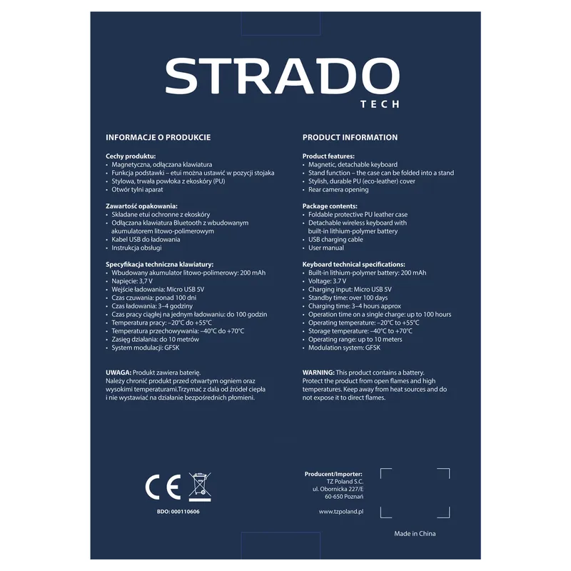 Etui Klawiatura Do Redmi Pad 2 11" 2025 CFXPP - Czarny