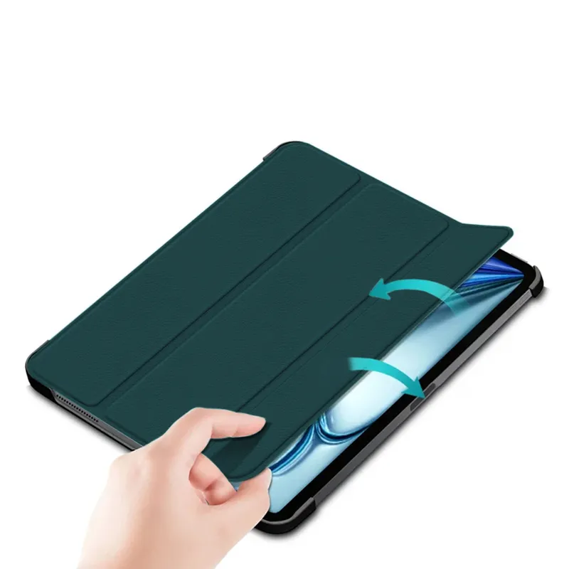 Etui Smart Case Obudowa IPad Air 11 Gen 6 2024 A2899 A2900 - Zielone