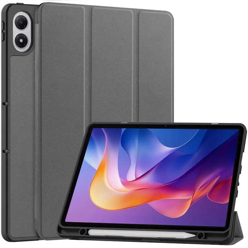 Etui Smart Case Z Uchwytem Na Rysik Do Redmi Pad 2 11" - Szary