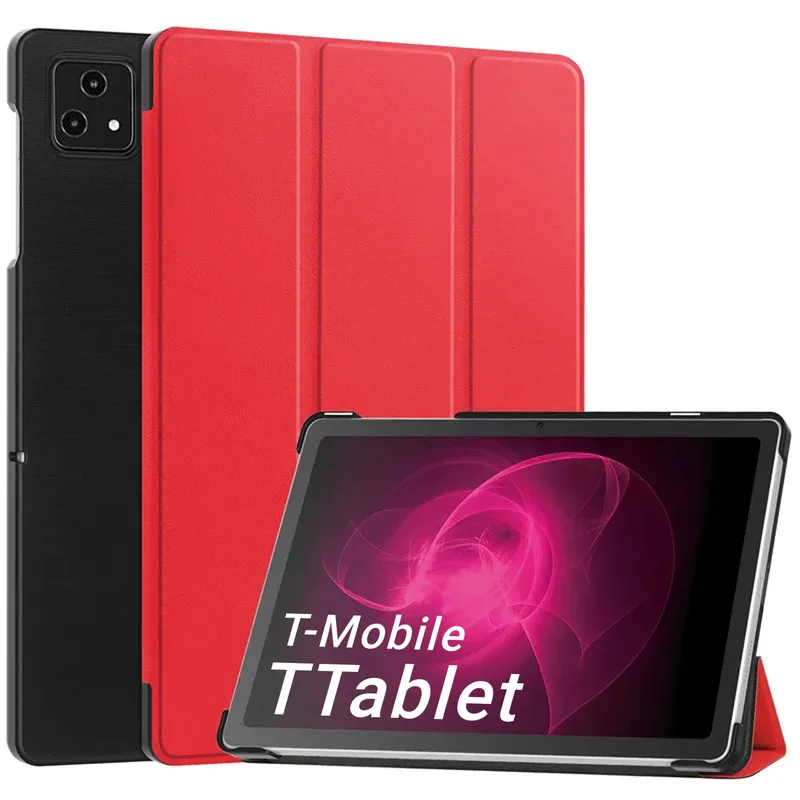 Etui Smart Case Do T-Mobile T Tablet 5g 10.36 - Czerwone