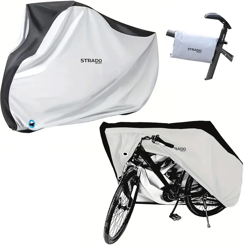 Pokrowiec Na Rower Wodoodporny XXL 110x200x70cm – - Biały
