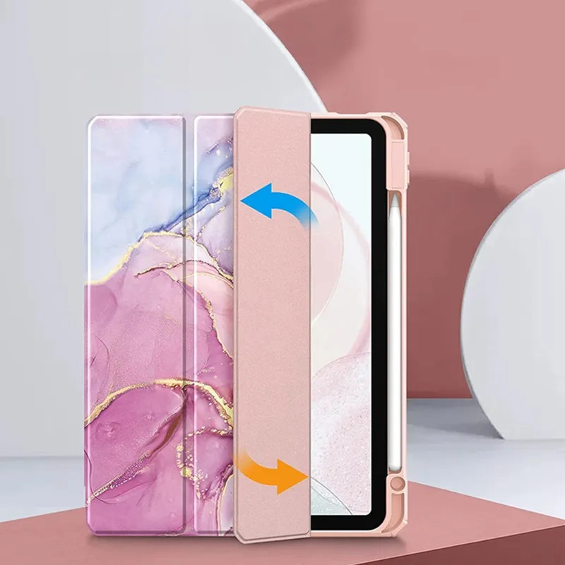 Etui Do IPad 10.9 2022 Gen 10 / 11 2025 A16 Gen 11 Z Klapką - Różowe