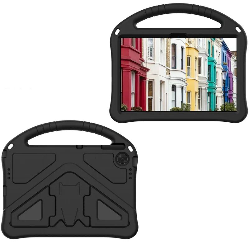 Etui FunColor Do Lenovo Tab 10.1 2025 Ochronne Z Podstawką - Czarne