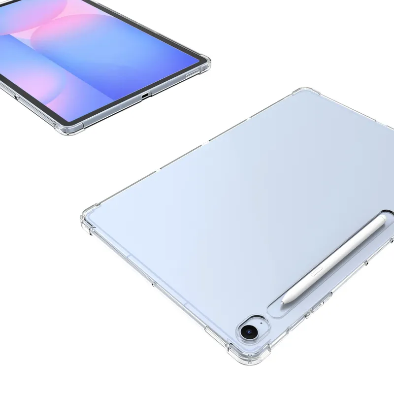 Etui Do SAMSUNG Galaxy Tab S10 FE Plus 13.1 Silikonowe Plecki - Bezbarwne