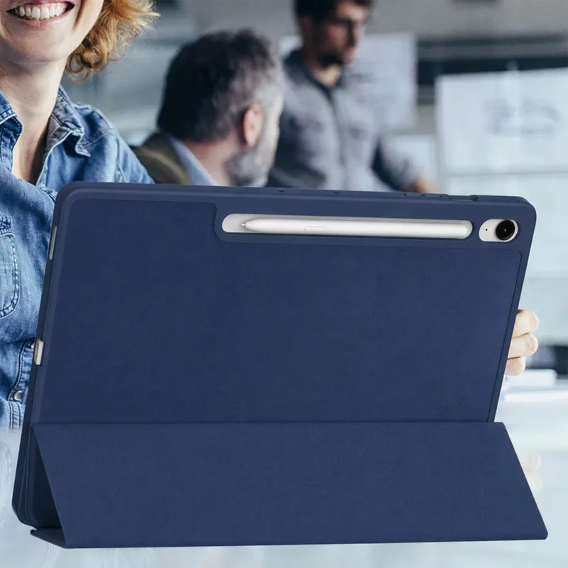 Etui Do SAMSUNG Galaxy Tab S10 FE Plus 13.1 Smart Case - Granatowy