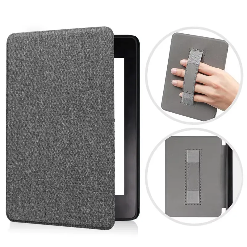 Etui Z Uchwytem Do Kindle Paperwhite 6 Colorsoft - Szary
