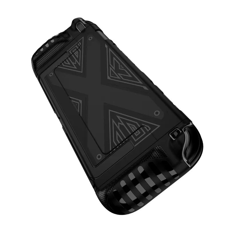 Etui Do Nintendo Switch 2 Silikonowe Kickstand 3-CZĘŚCIOWE - Czarne
