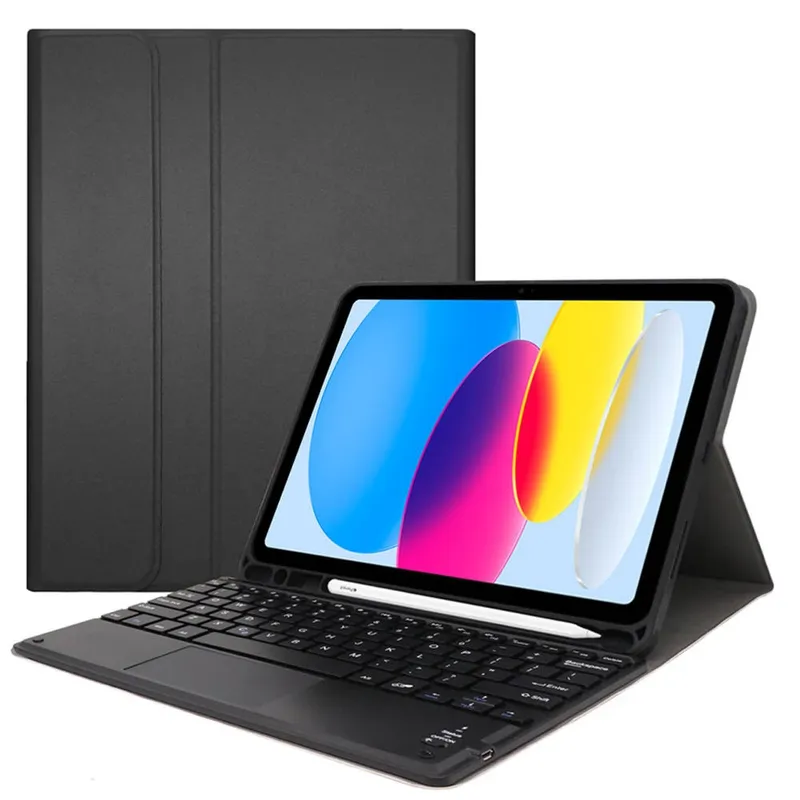 Etui Z Klawiaturą Touch Do IPad 10.9 10 Gen 2022/IPAD 11 - Czarne