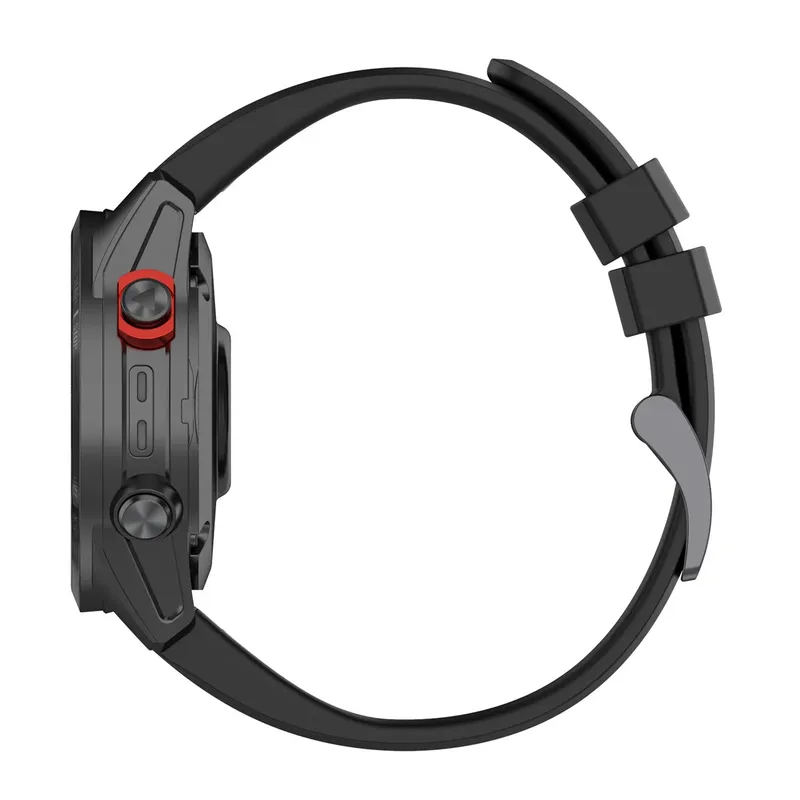 Pasek Silikonowy Do Garmin Fenix 6X 220x26mm Bransoleta - Błękitny