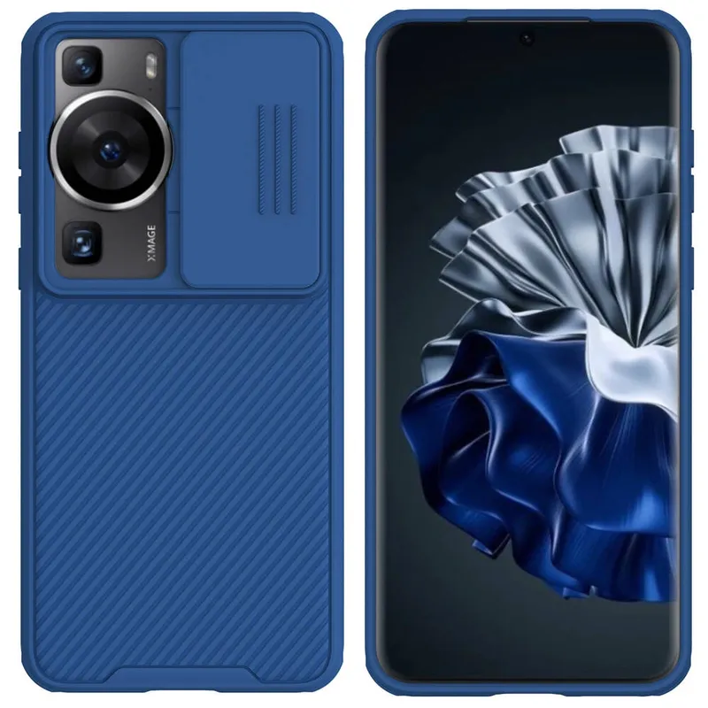 Etui NILLKIN CamShield Pro Huawei Honor Magic 5 Pro - Niebieskie