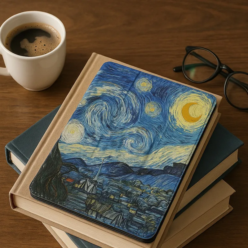 Etui Graficzne Z Klapką Do XIAOMI Redmi Pad SE 2023 11 - Starry Sky