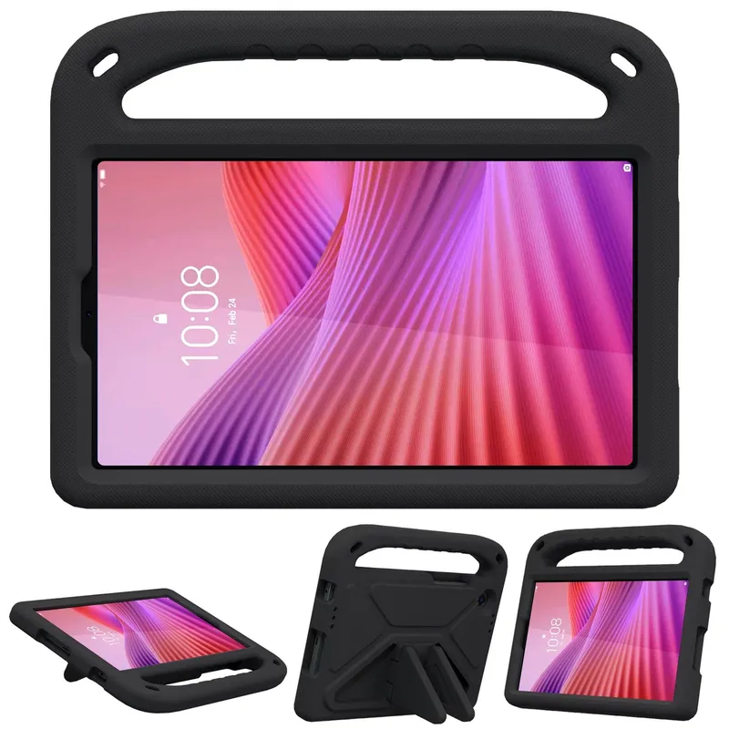 Etui Ochronne Lenovo Tab One 8.7 2025 TB305FU TB305XU Z Podstawką - Czarne