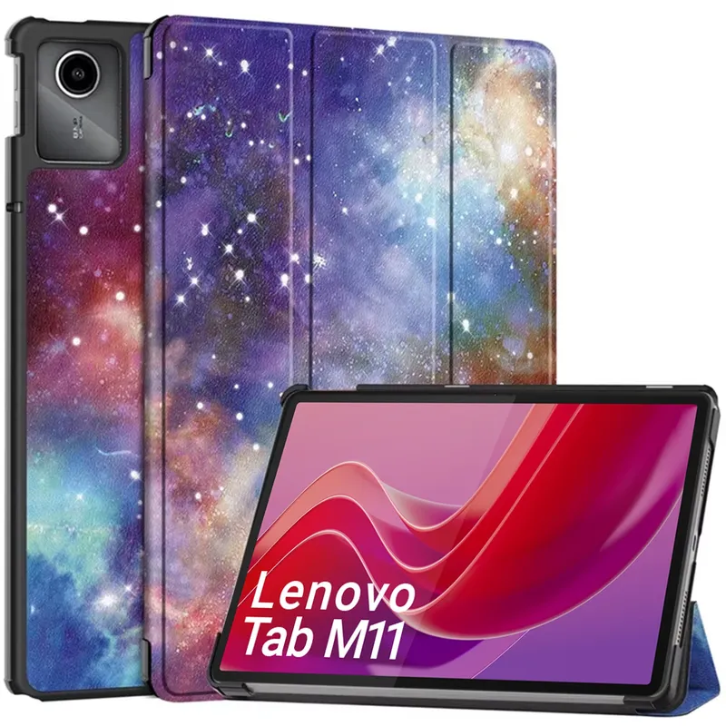 Etui Graficzne Do Lenovo Tab M11 10.95 Z Podstawką - Galactica 2