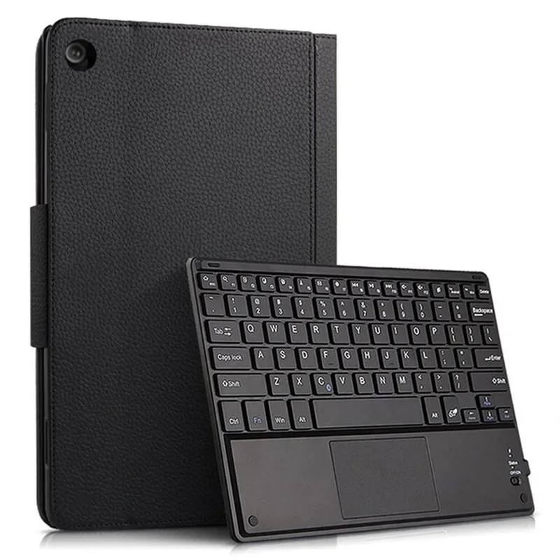 Etui Z Klawiaturą Bluetooth Do Lenovo M10 GEN.2 X306 - Czarne