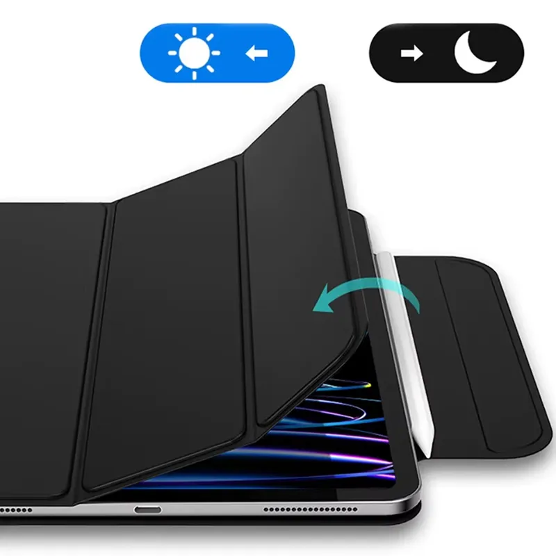 Etui Magnetic Do Apple IPad 10 10.9 2022 / IPad 11 Gen 2025 - Czarne