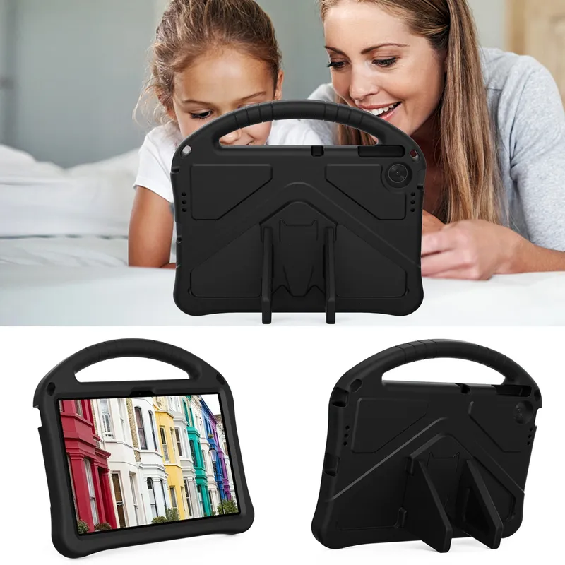 Etui FunColor Do Lenovo Tab 10.1 2025 Ochronne Z Podstawką - Czarne