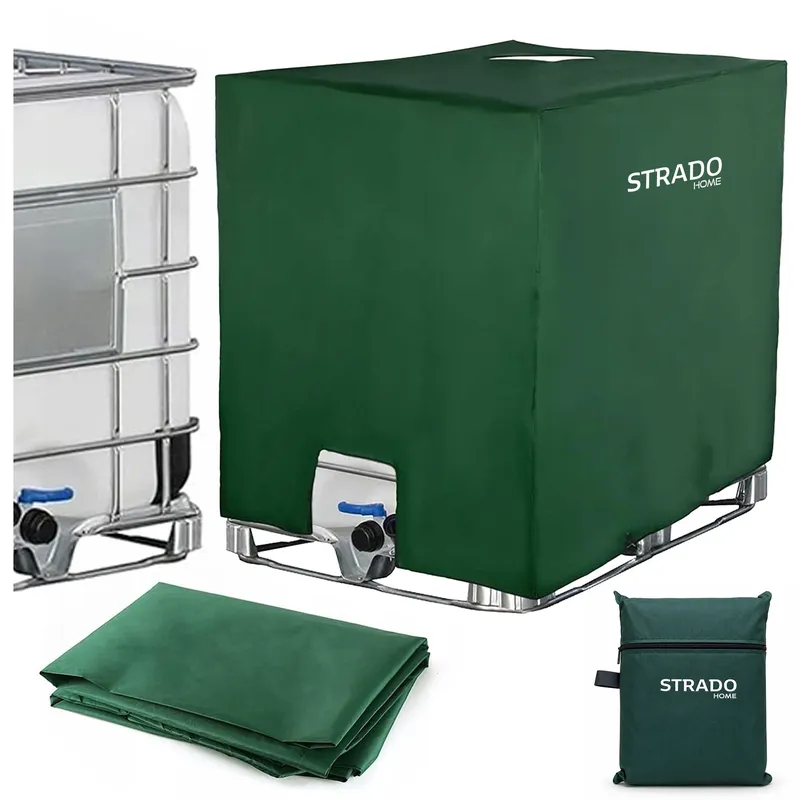 Pokrowiec Na Zbiornik IBC 1000l Mauzer 100x120x116 cm - Zielony