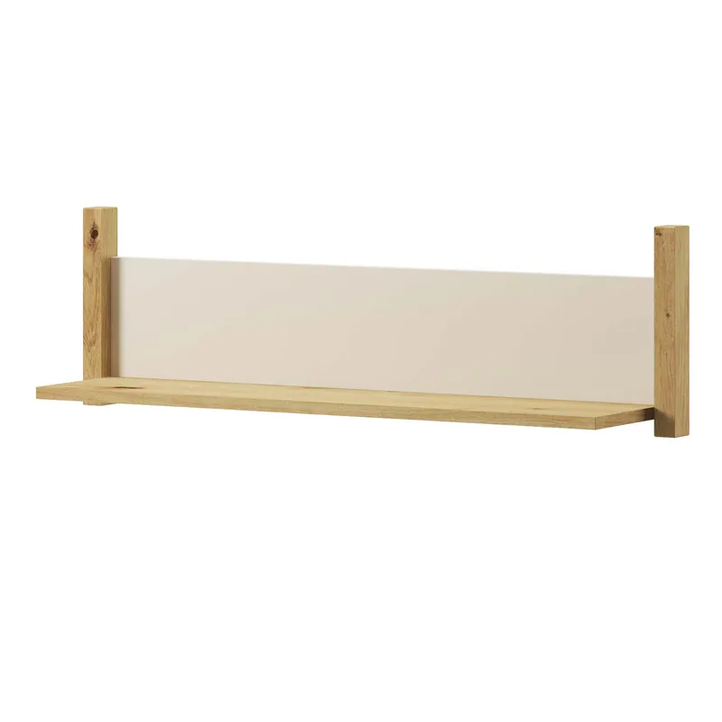 Półka Wisząca Dąb Artisan/Beż/Truflowy LENNY LY05