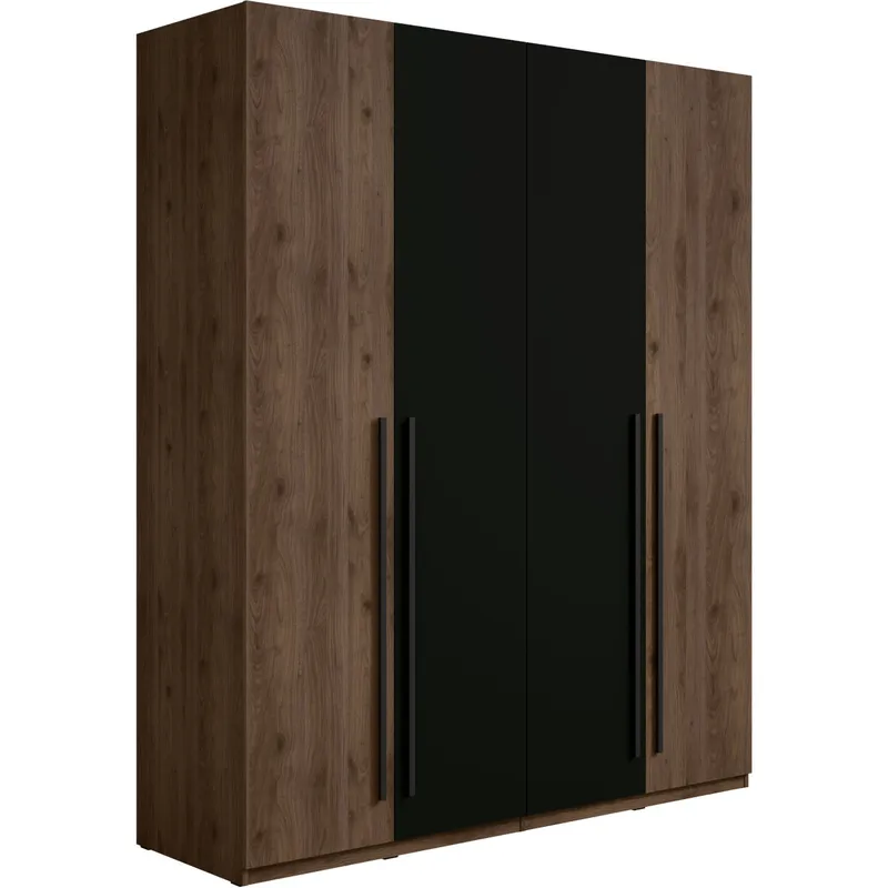 Szafa 180 MARGHERA 20 Orzech Elegant / Czarny Onyx