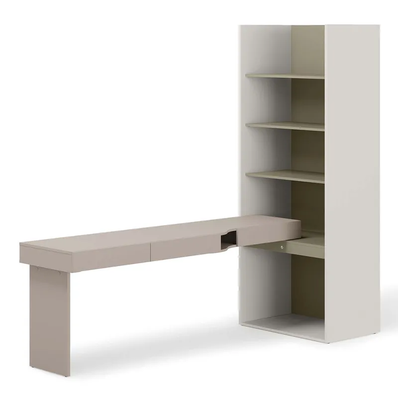 Meble Młodzieżowe WOOW SET 10l Szampański / Clay Grey / Eukaliptus