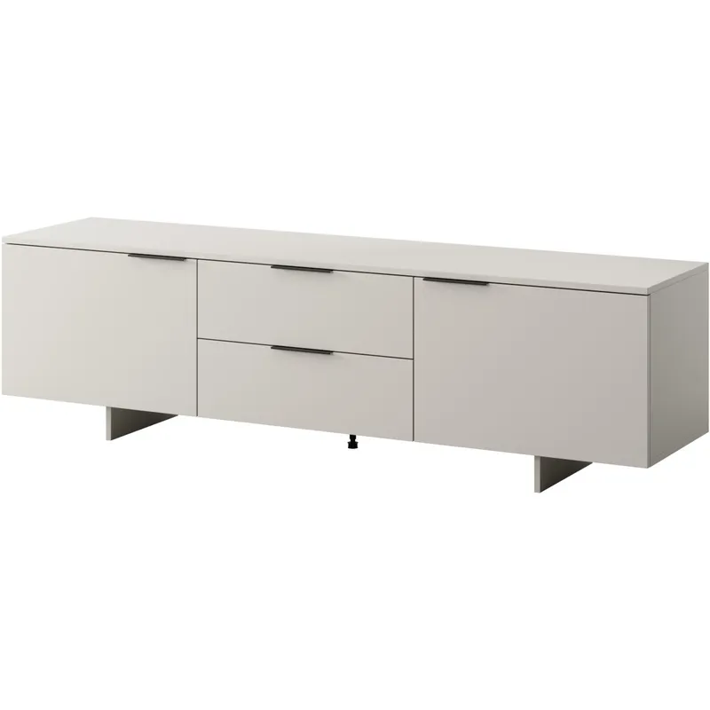 Komoda RTV MALMO 2D2S Beż Piaskowy