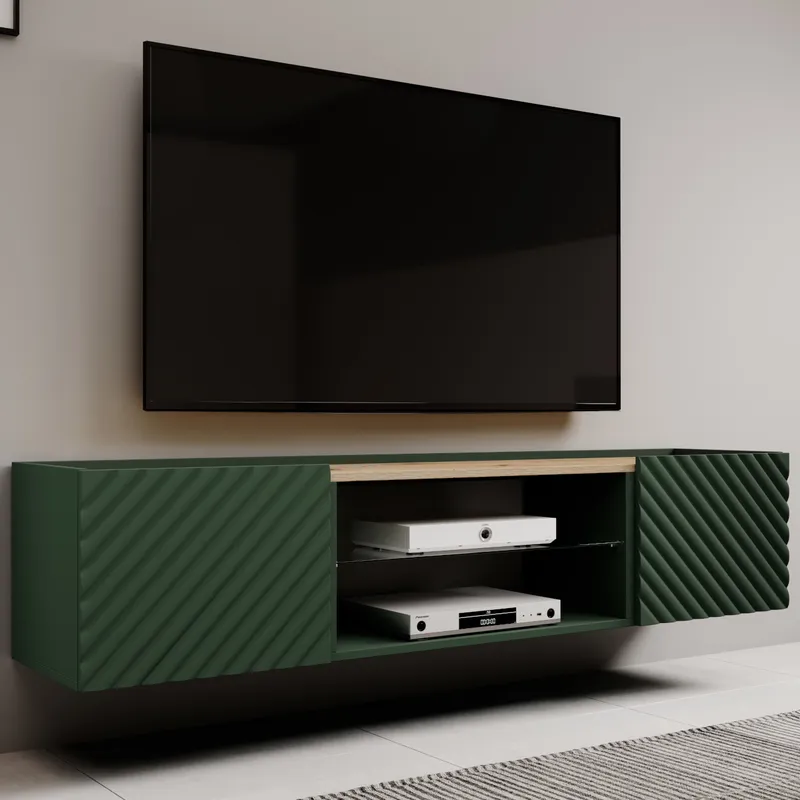 Komoda RTV INDA EF Labrador / Dąb Artisan