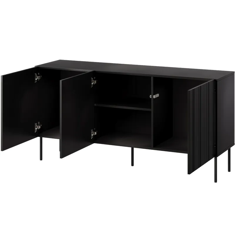 Komoda ISOLA 150 Czarny Mat