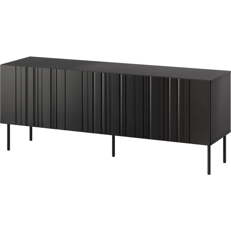 Komoda RTV ISOLA 150 Czarny Mat