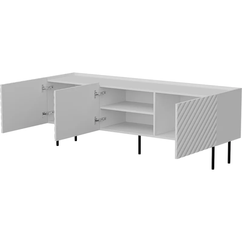 Komoda RTV TESSI 165 3D - Biały