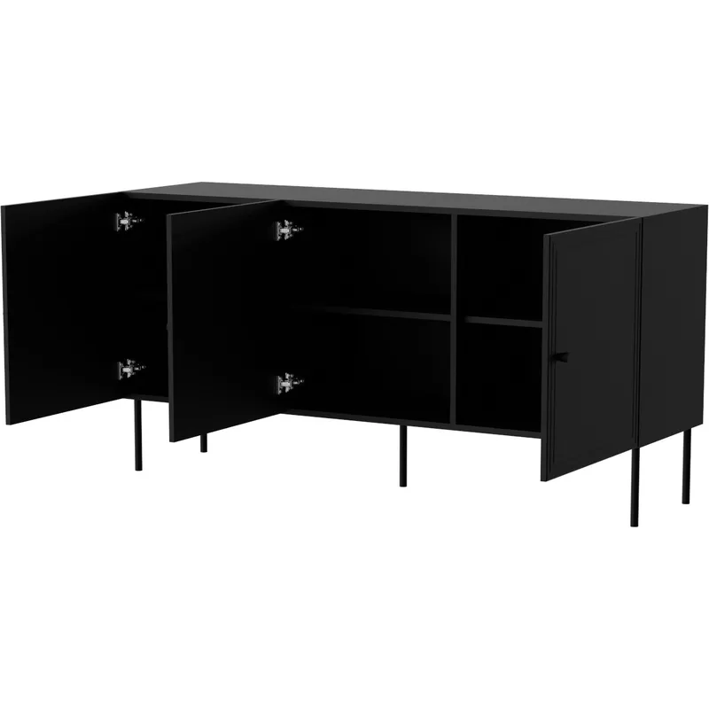 Komoda LAZZO BIS 150 Czarny Mat