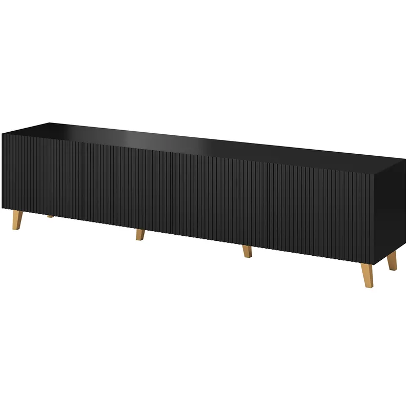 Komoda RTV FASO 200 - Czarna