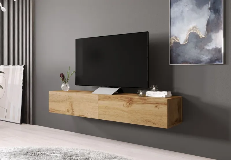 Komoda RTV 180 GOVI VG1F Dąb Wotan
