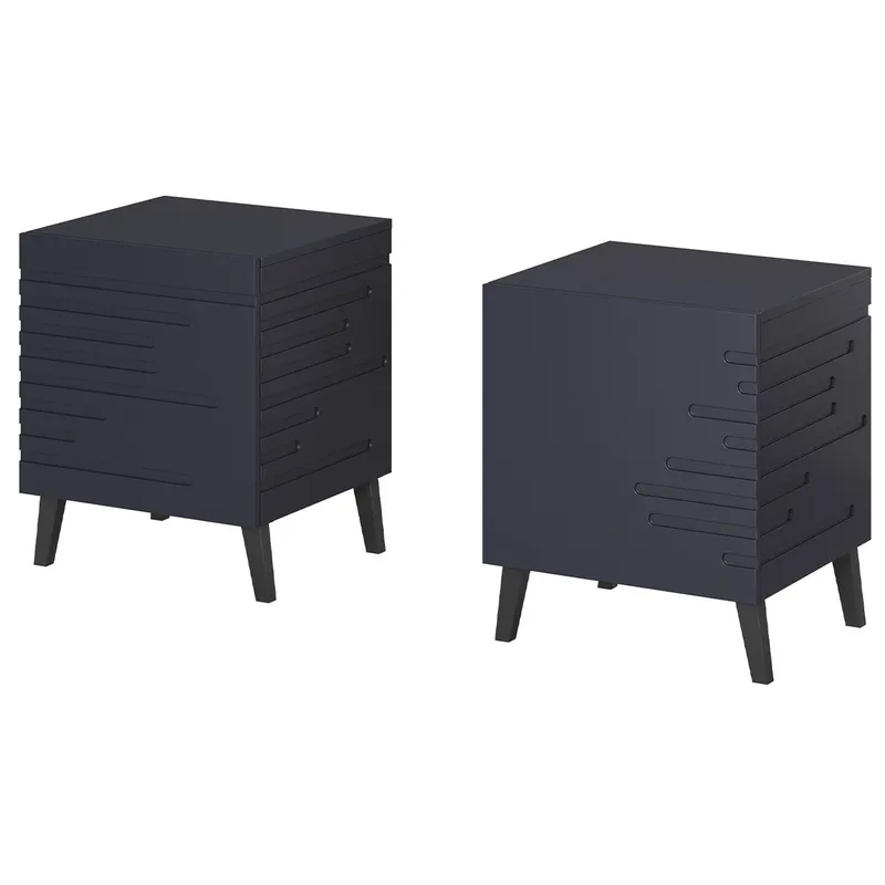Szafki Nocne VANO 2szt. Wave Blue