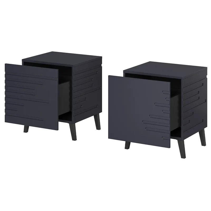 Szafki Nocne VANO 2szt. Wave Blue