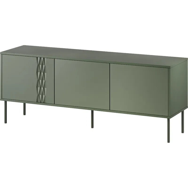 Komoda RTV TIFFANY 150 Zieleń Mat