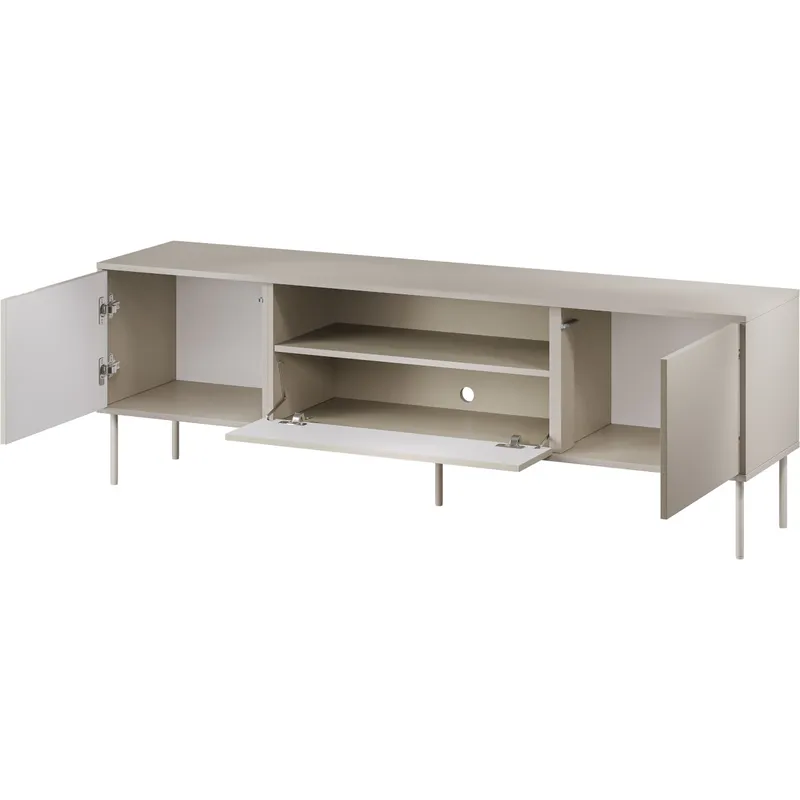 Komoda RTV TIFFANY 180 Beż Mat