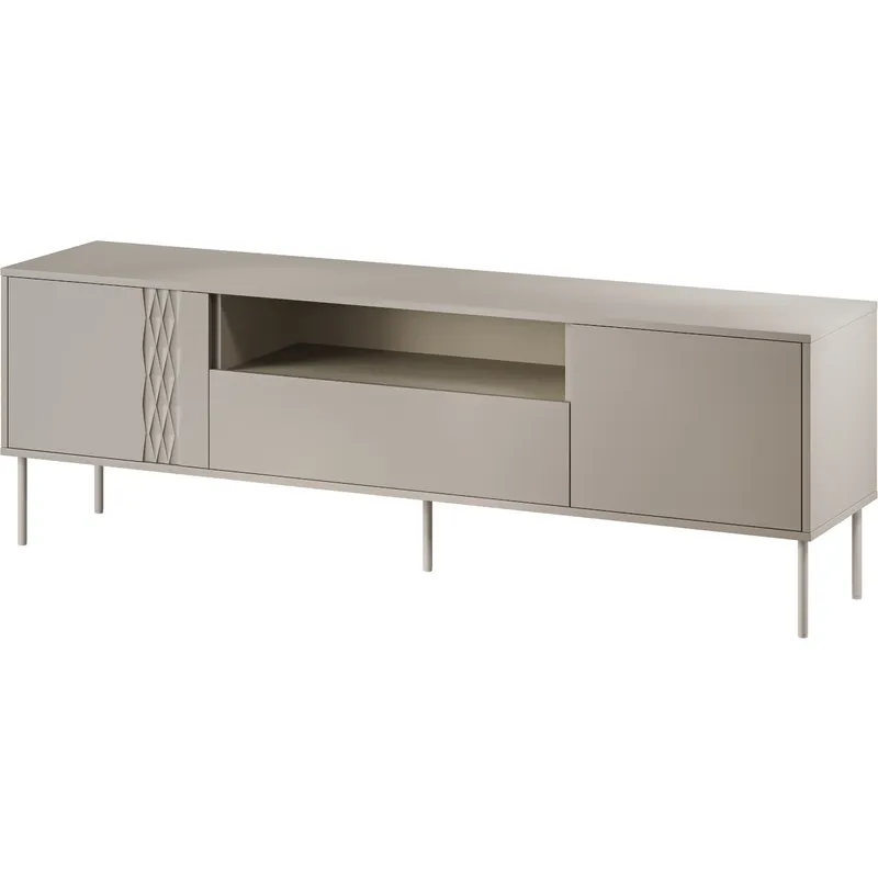 Komoda RTV TIFFANY 180 Beż Mat
