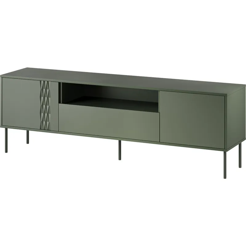 Komoda RTV TIFFANY 180 Zieleń Mat