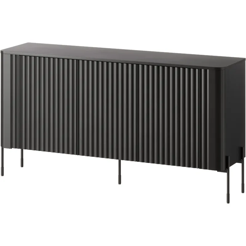 Komoda VENICE 150 3D - Czarny