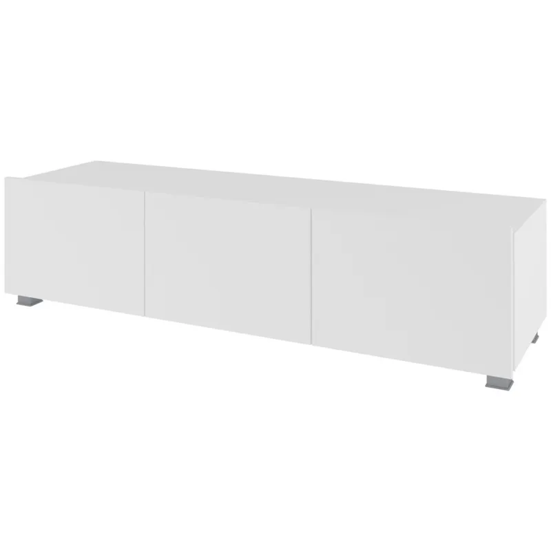 Meblościanka CALABRIA 11 Biały / Biały Połysk