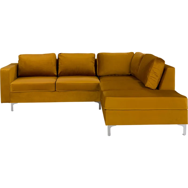 Narożnik ORLEAN VELVET Tiffany 08 Prawy