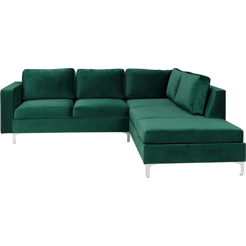 Narożnik ORLEAN VELVET Tiffany 10 Prawy