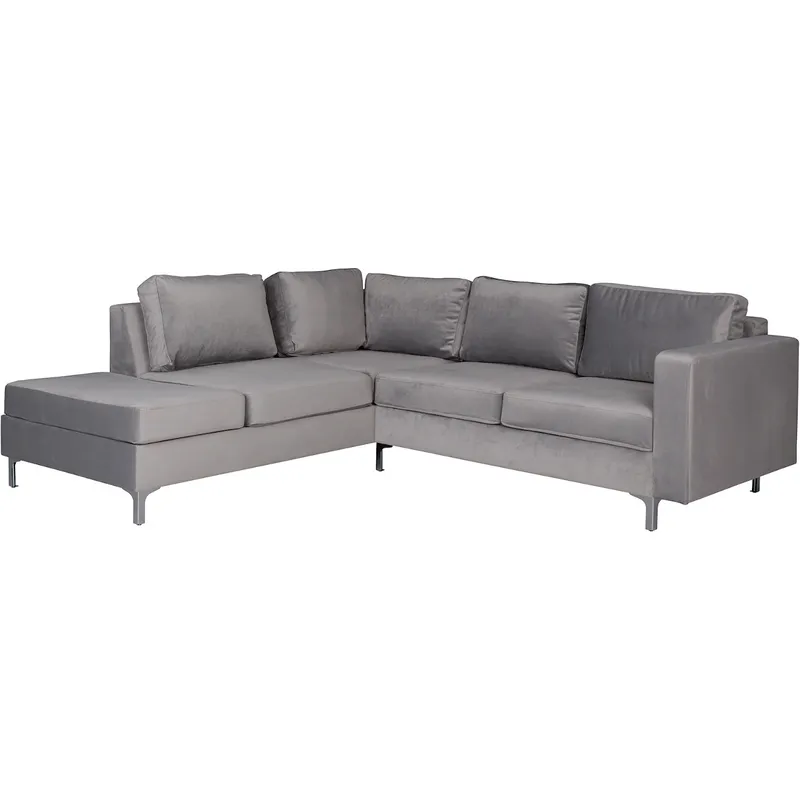 Narożnik ORLEAN VELVET Tiffany 15 Lewy