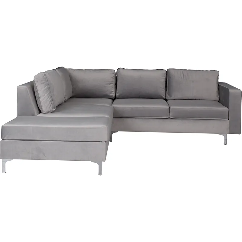Narożnik ORLEAN VELVET Tiffany 15 Lewy