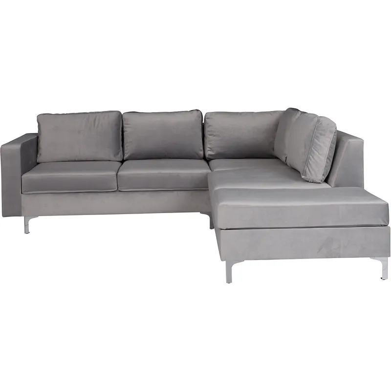 Narożnik ORLEAN VELVET Tiffany 15 Prawy